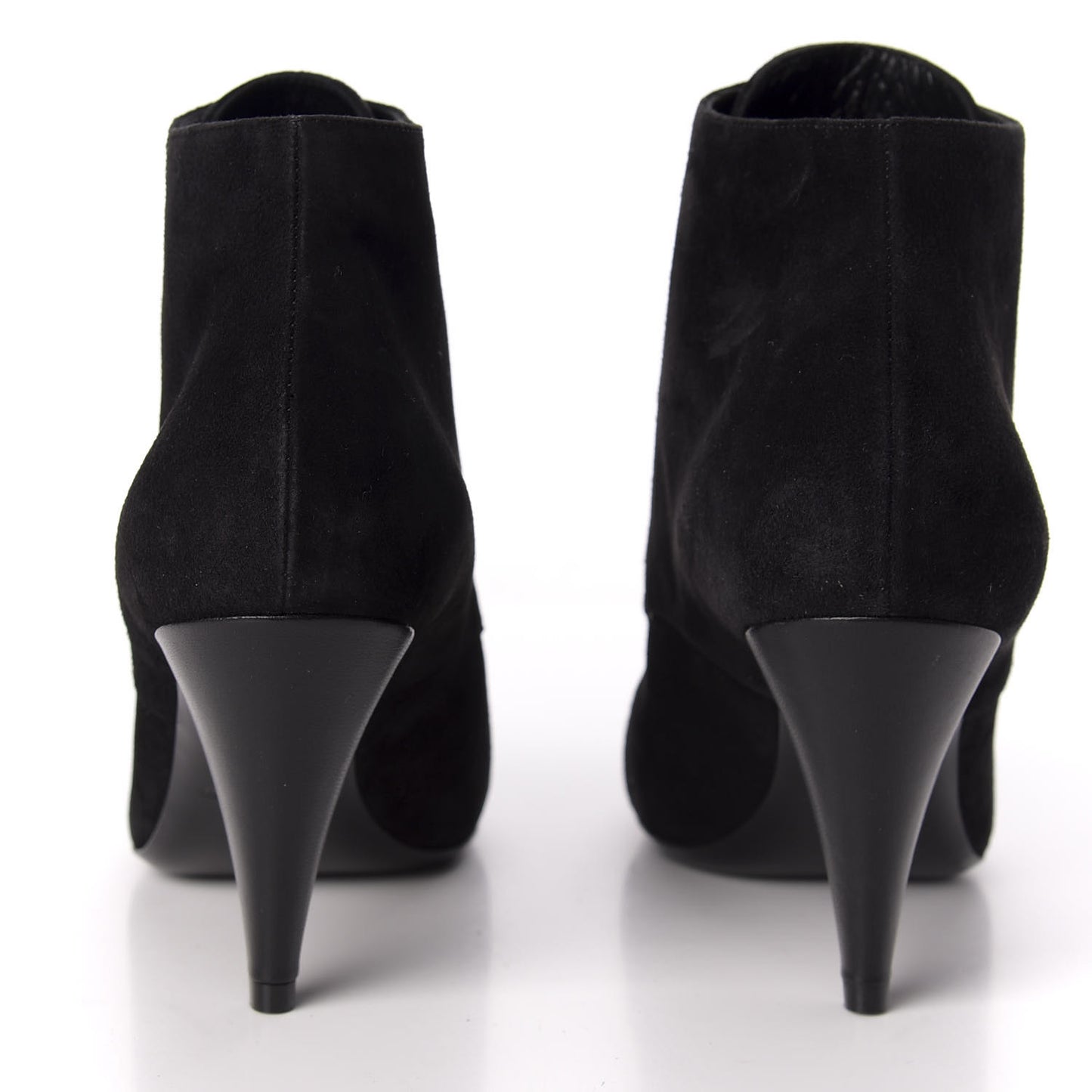 Suede Kiki Lace-Up Ankle Boot 38.5 Black