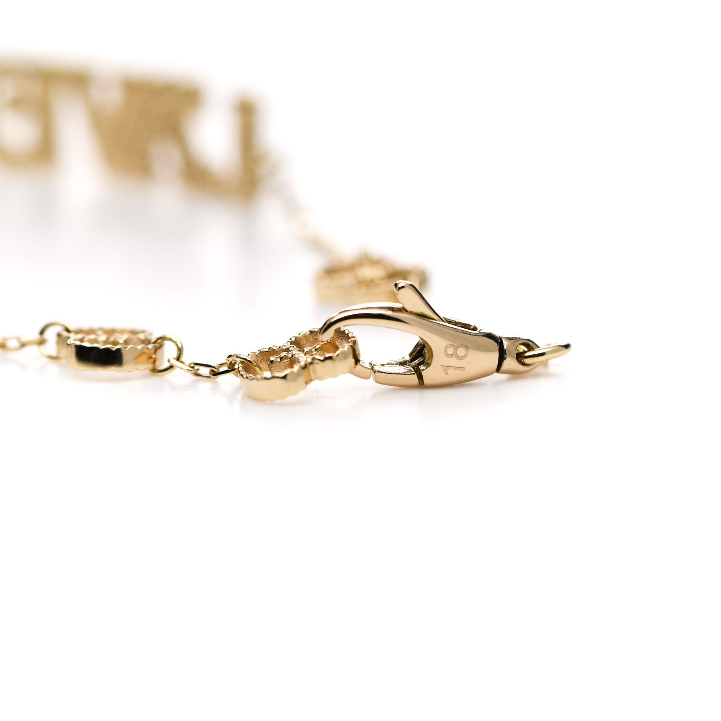 18K Yellow Gold L'Aveugle Par Amour Bracelet