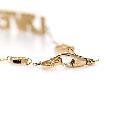 Gucci 18K Yellow Gold L'Aveugle Par Amour Bracelet 4 of 4