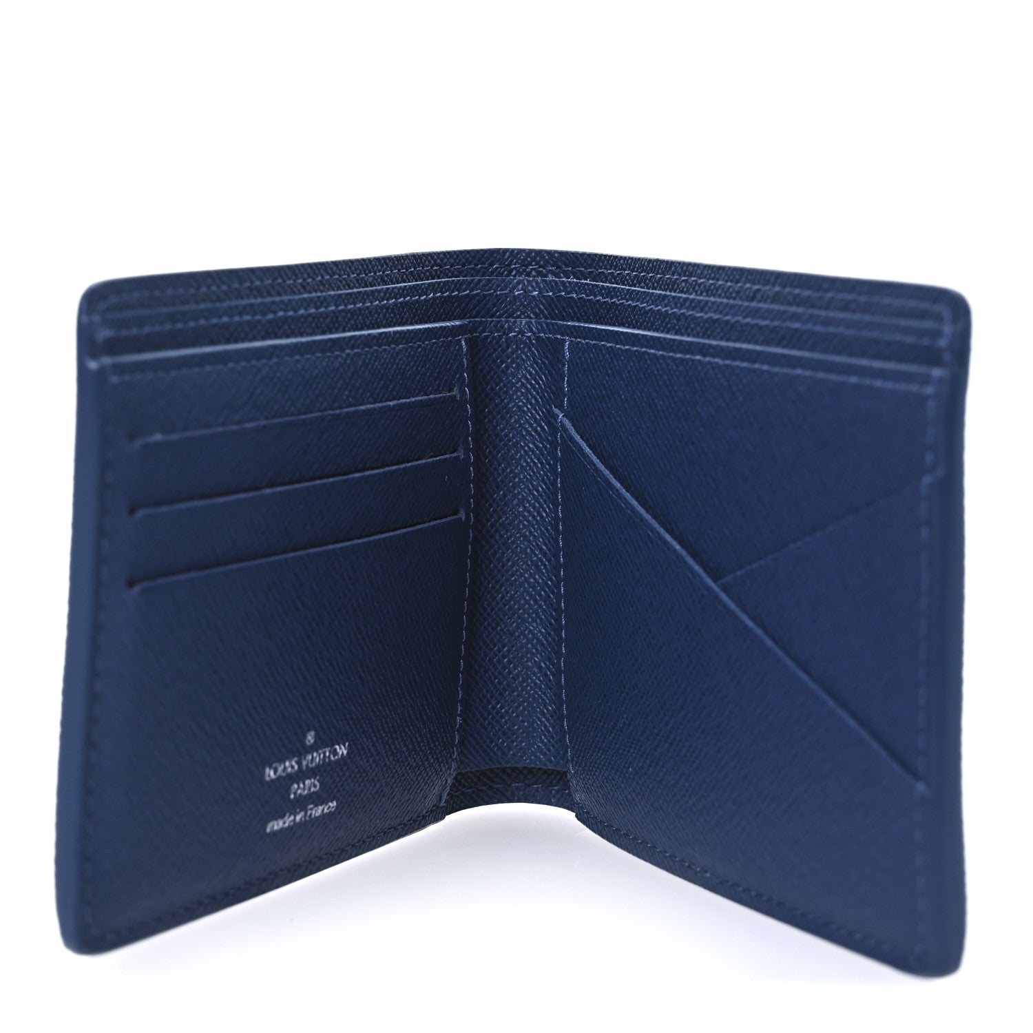 Louis Vuitton Monogram Gradient Multiple Wallet Navy Blue 5 of 8
