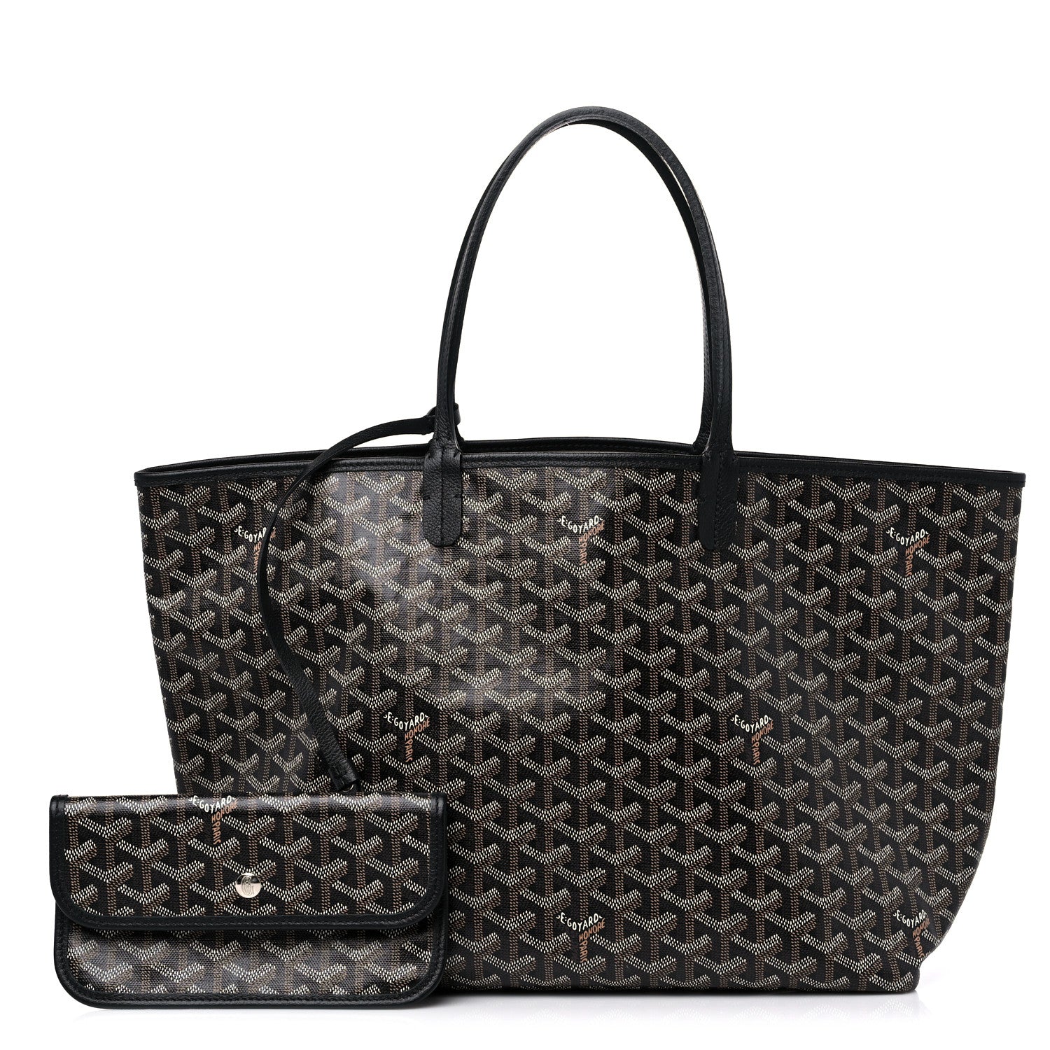 Goyard Goyardine Saint Louis PM Black 1 of 10