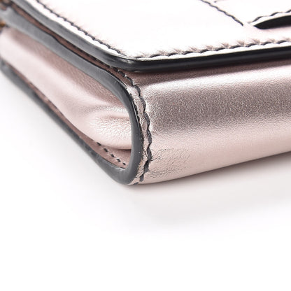 Christian Dior Metallic Calfskin J'adior Croisiere Chain Wallet Bronze 9 of 11