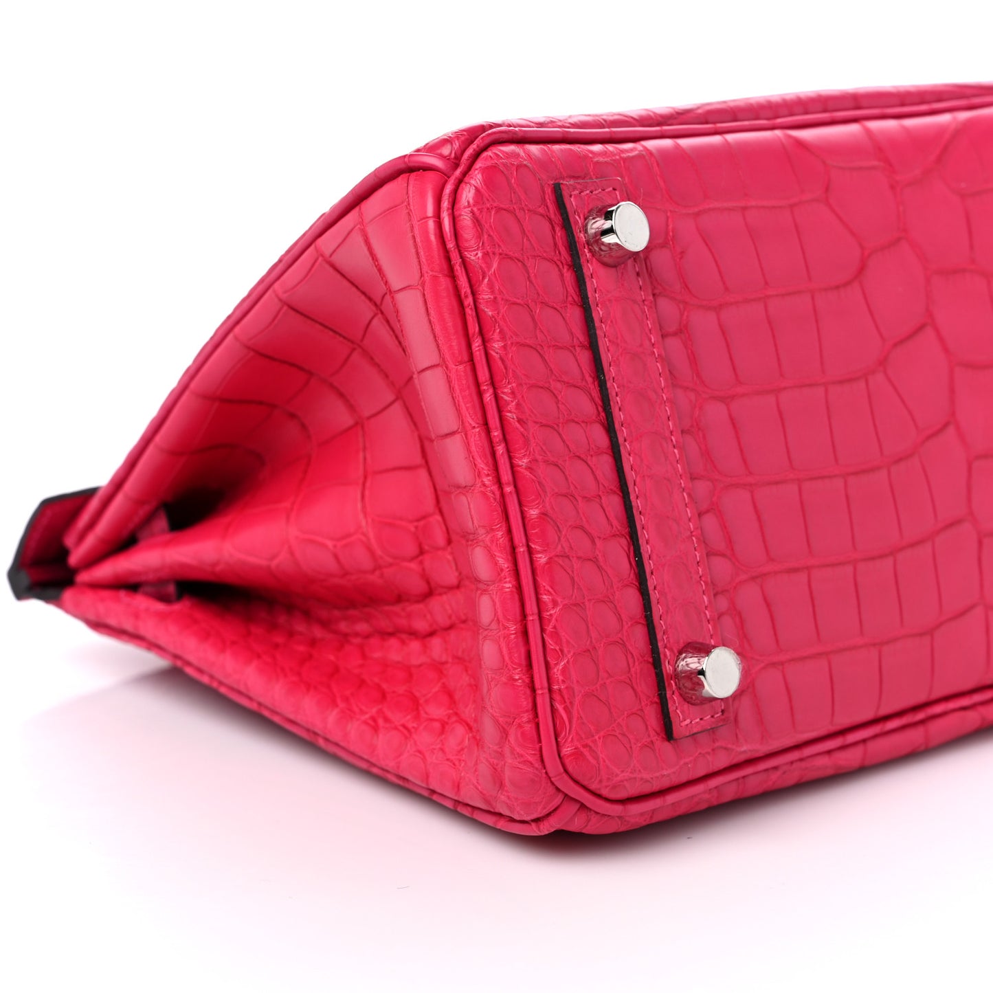 Matte Alligator Birkin 25 Framboise