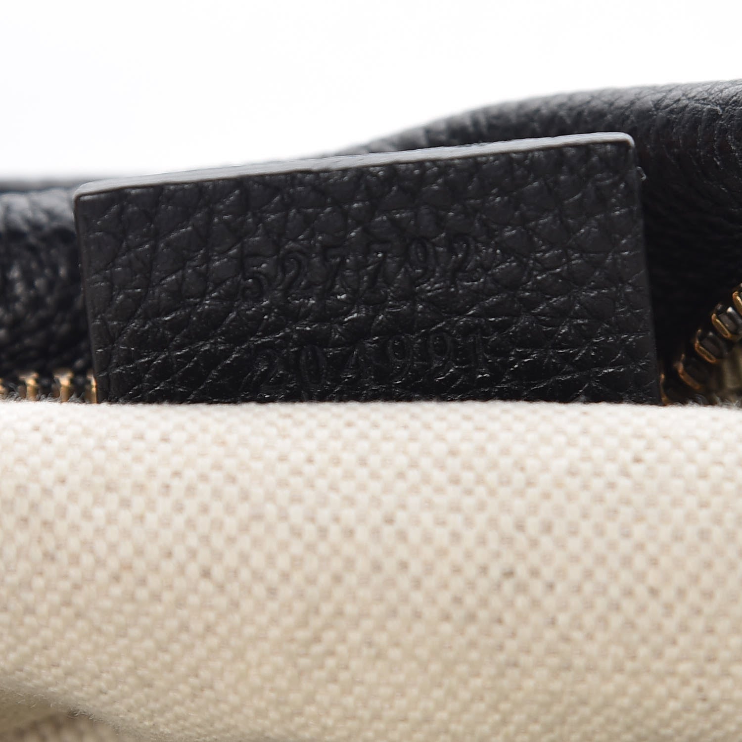 Gucci Grained Calfskin Small Logo Belt Bag Black 7 of 7