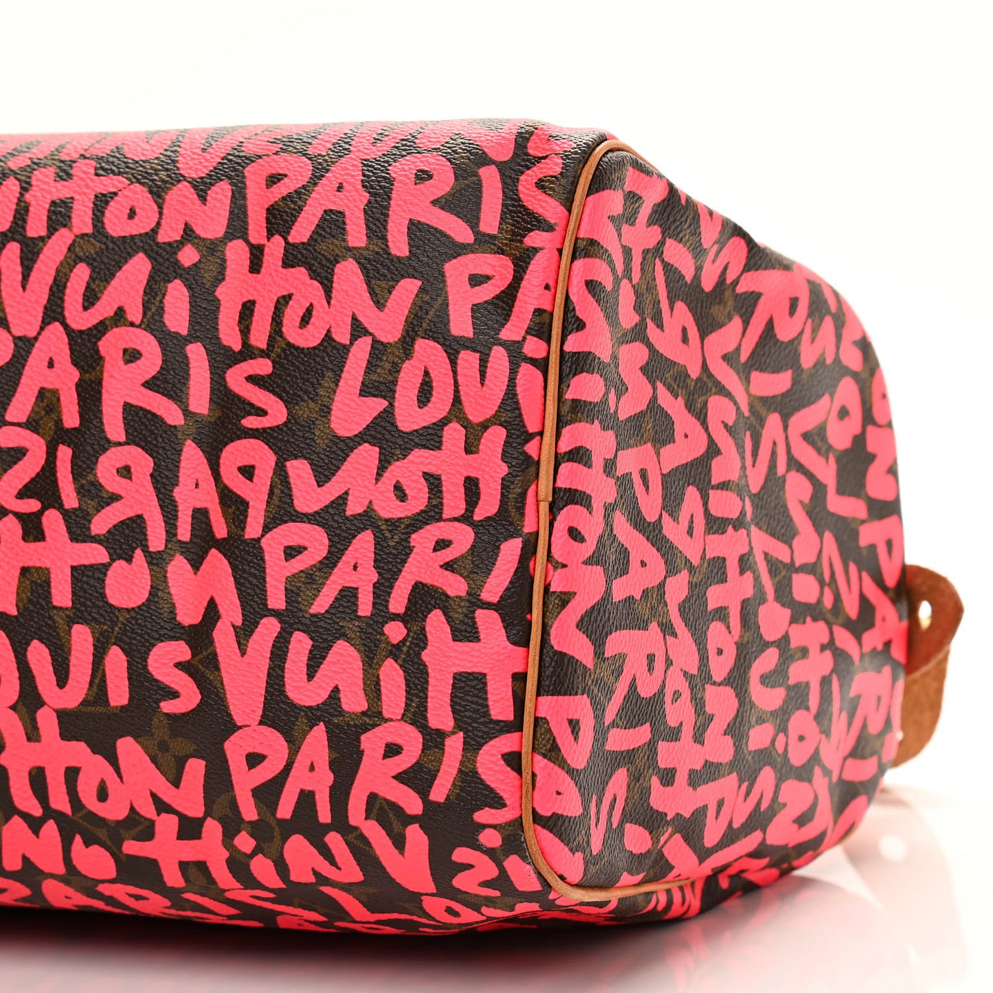 Monogram Graffiti Speedy 30 Fuchsia