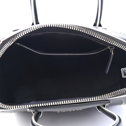 Givenchy Calfskin Contrast Stitched Medium Antigona Black 5 of 10