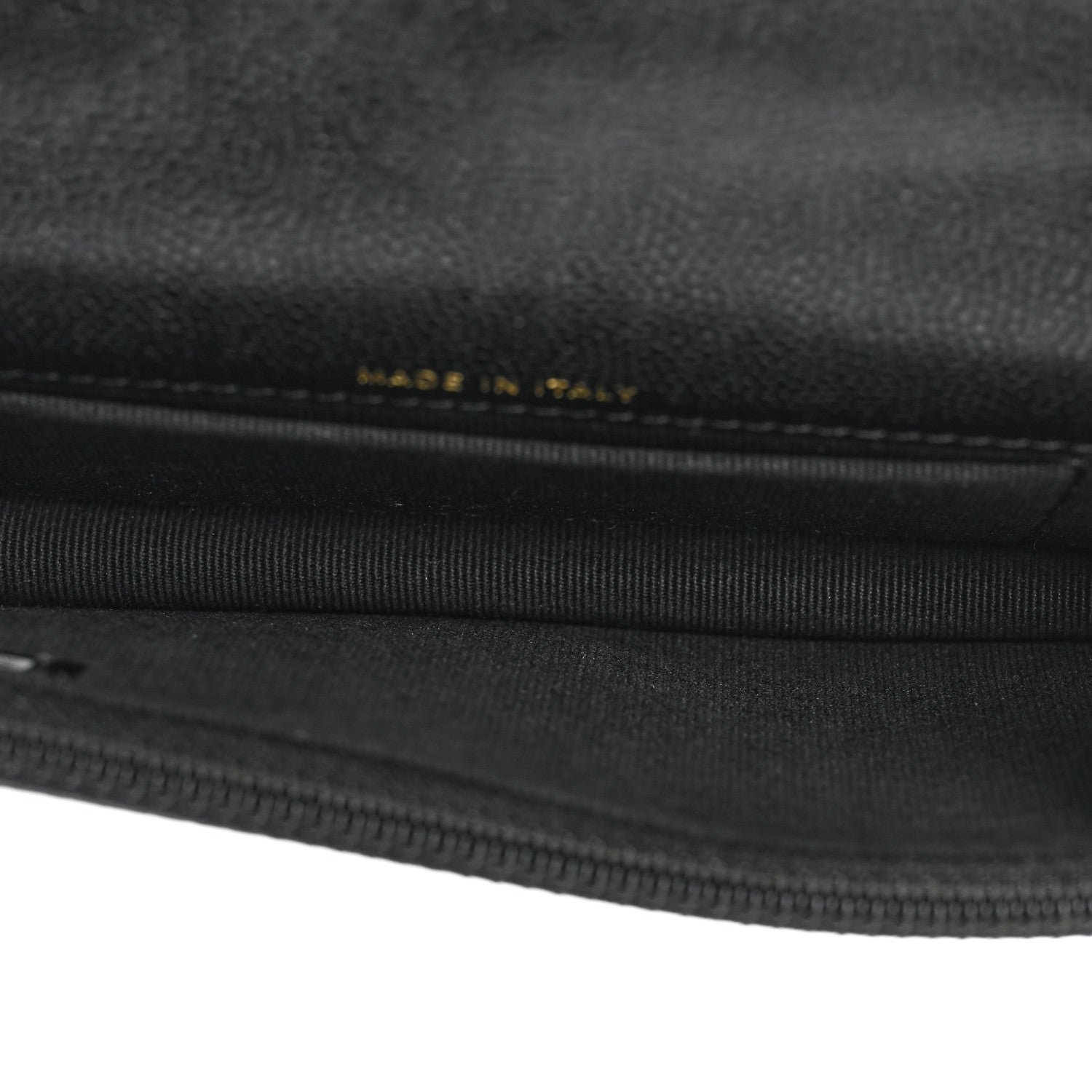 Chanel Caviar Quilted Pocket Twins Clutch With Chain Black 5 of 11