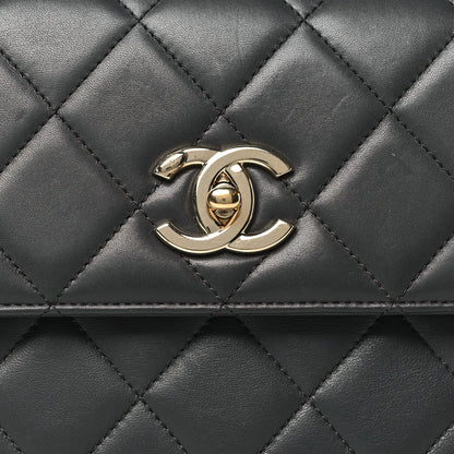 Chanel Lambskin Quilted Small Trendy CC Flap Dual Handle Bag Grey 8 of 11
