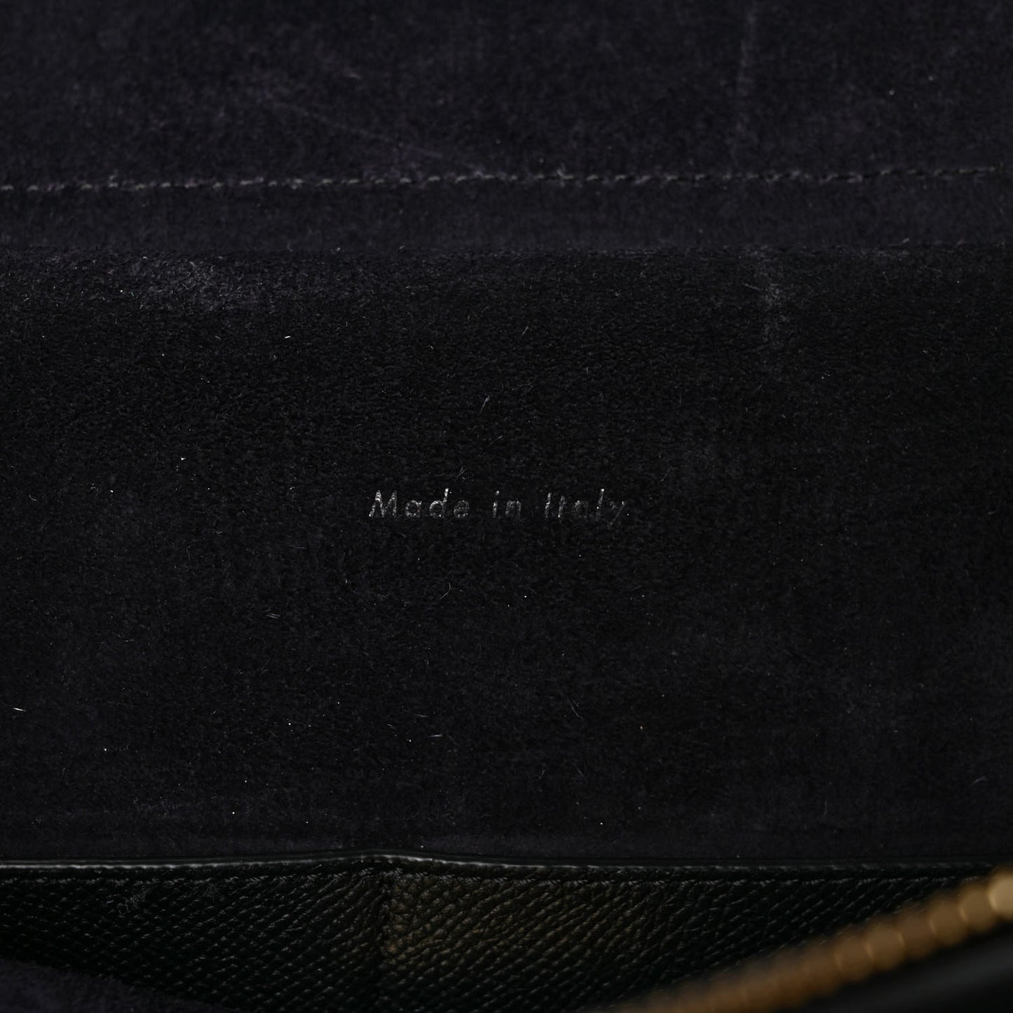 Grained Calfskin Mini Belt Bag Black