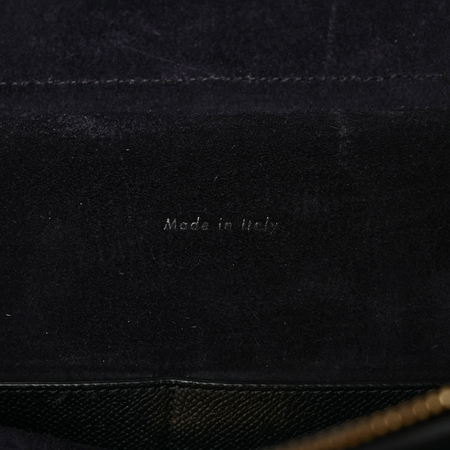 Celine Grained Calfskin Mini Belt Bag Black 7 of 9