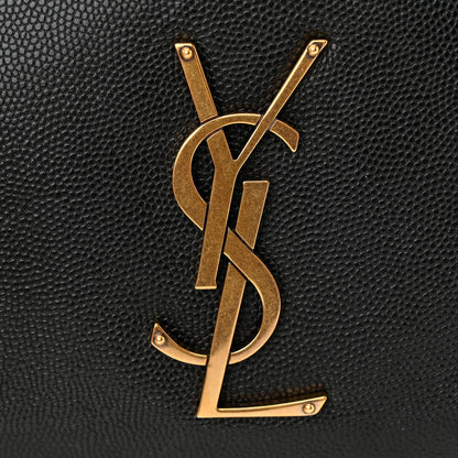 Saint Laurent Grain De Poudre Monogram Belt Bag Black 14 of 15