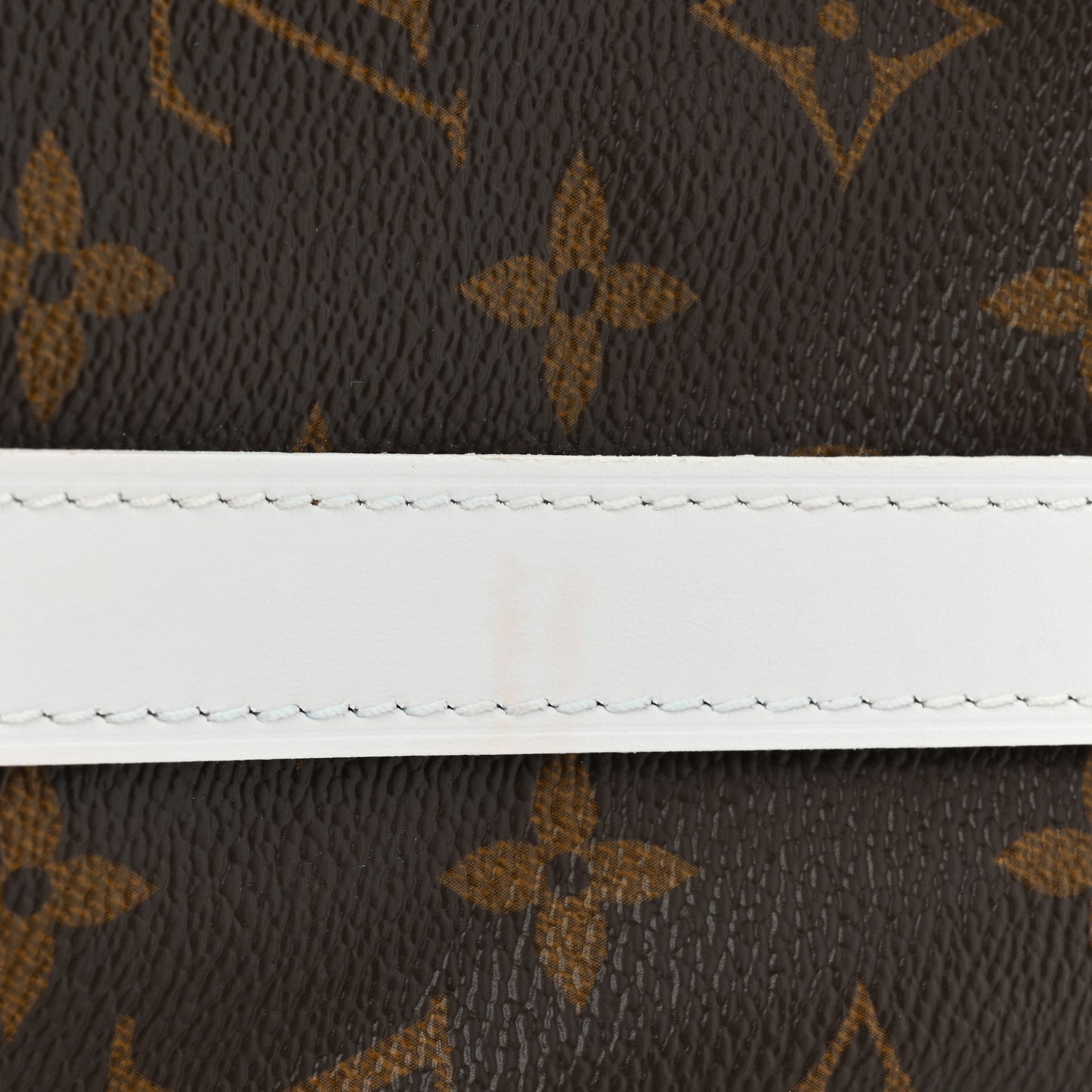 Monogram LV Match Speedy Bandouliere 25 White