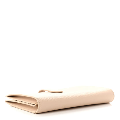 Celine Grained Calfskin Large Multifunction Strap Wallet Powder 4 of 6
