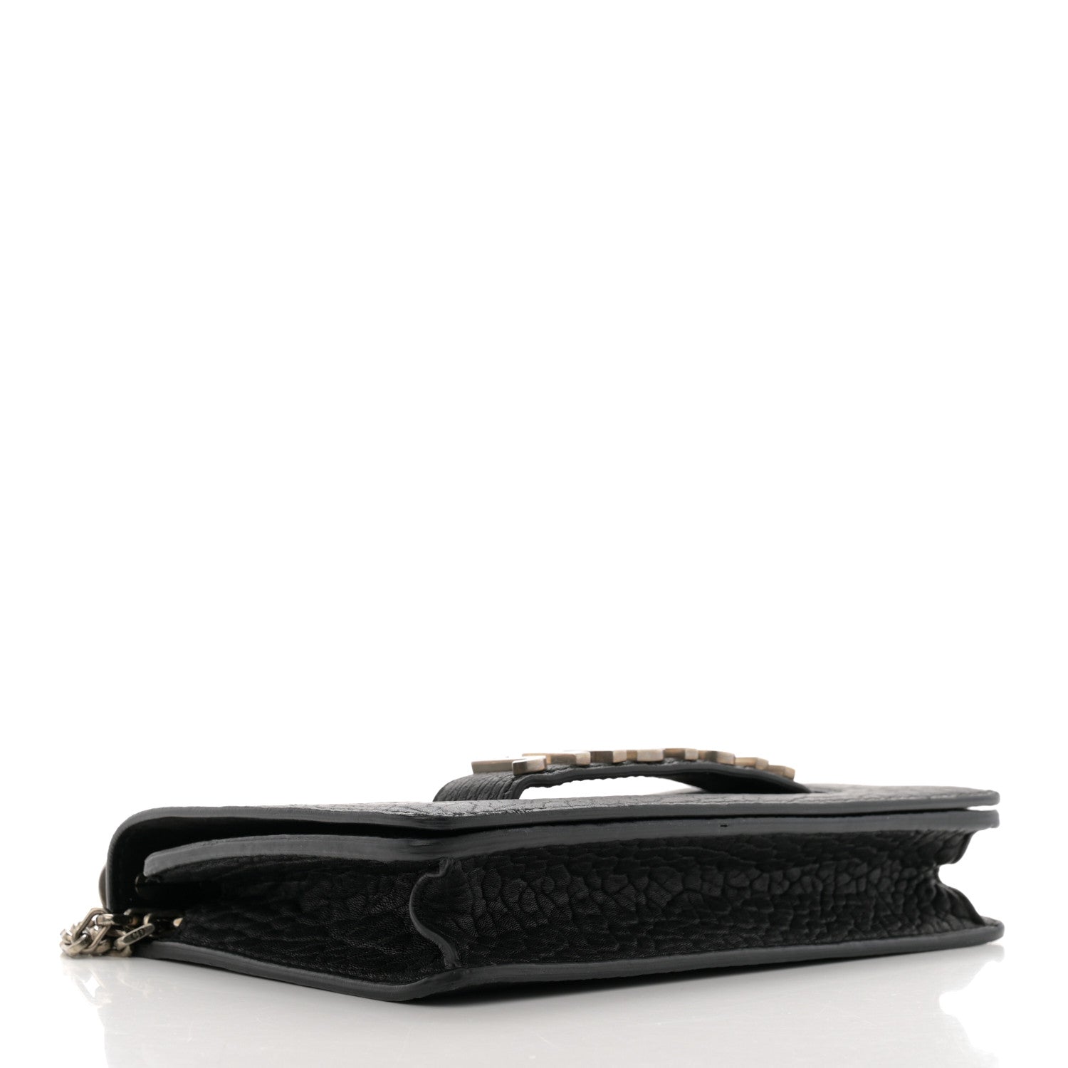 Christian Dior Canyon Grained Lambskin J'Adior Chain Flap Bag Black 4 of 14