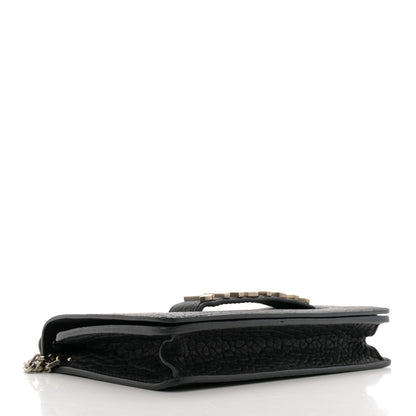Christian Dior Canyon Grained Lambskin J'Adior Chain Flap Bag Black 4 of 14