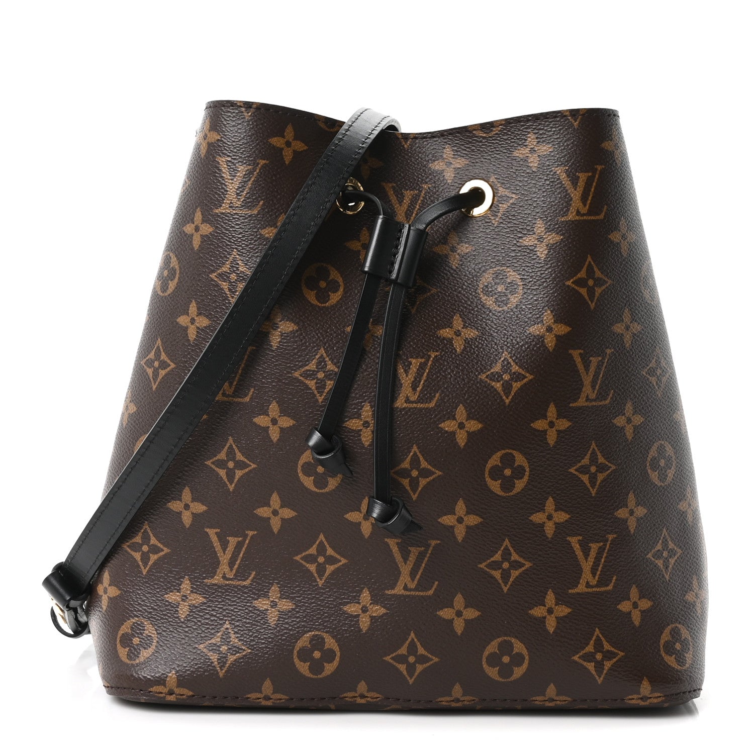 Louis Vuitton Monogram Neonoe MM Black Black 1 of 10