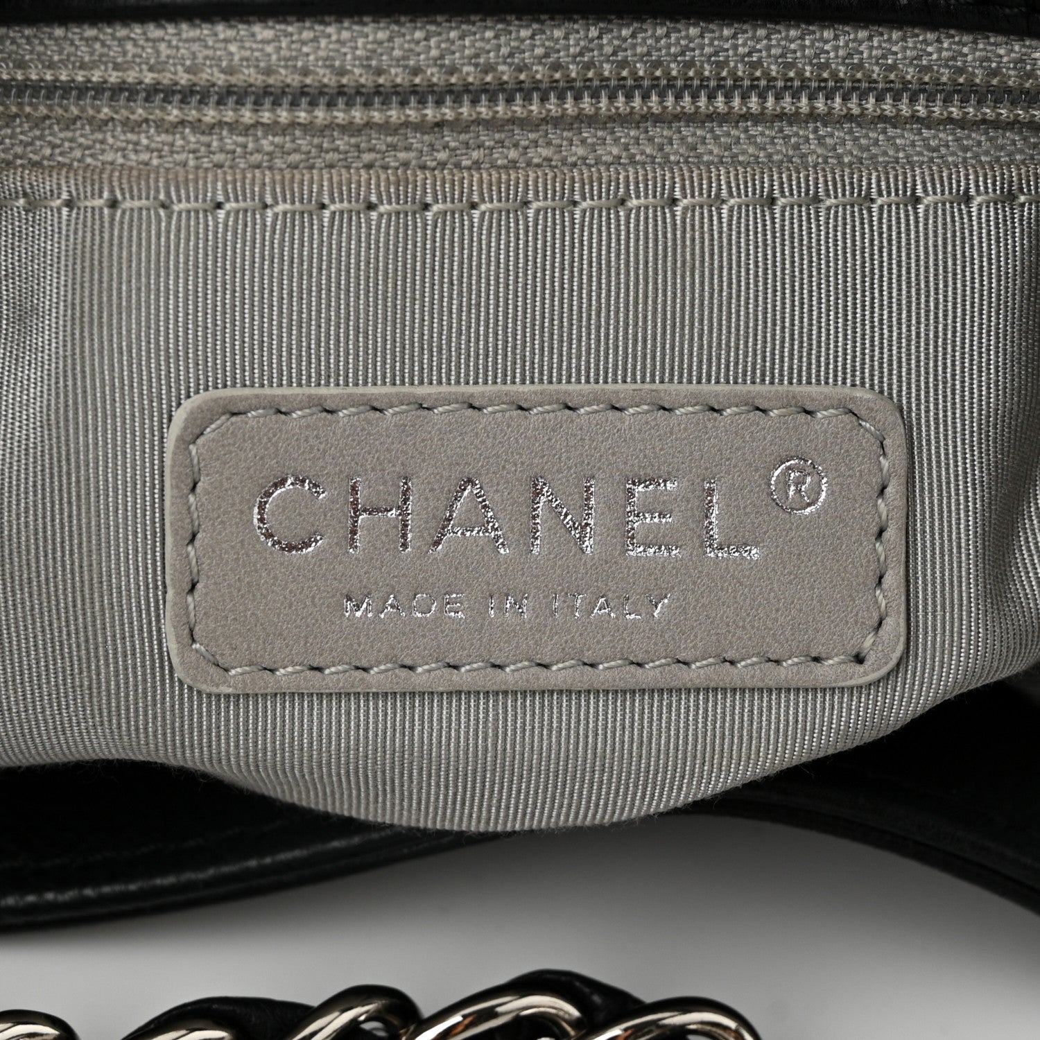 Chanel Calfskin Medium On the Bund Flap Black 6 of 10