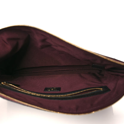 Chanel Caviar Quilted Large Cosmetic Case Black 5 of 8