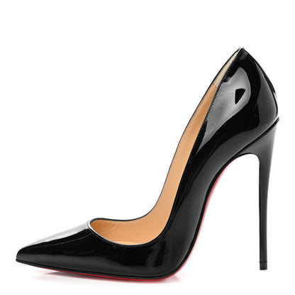 Christian Louboutin Patent So Kate 120 Pumps 36 Black 1 of 8