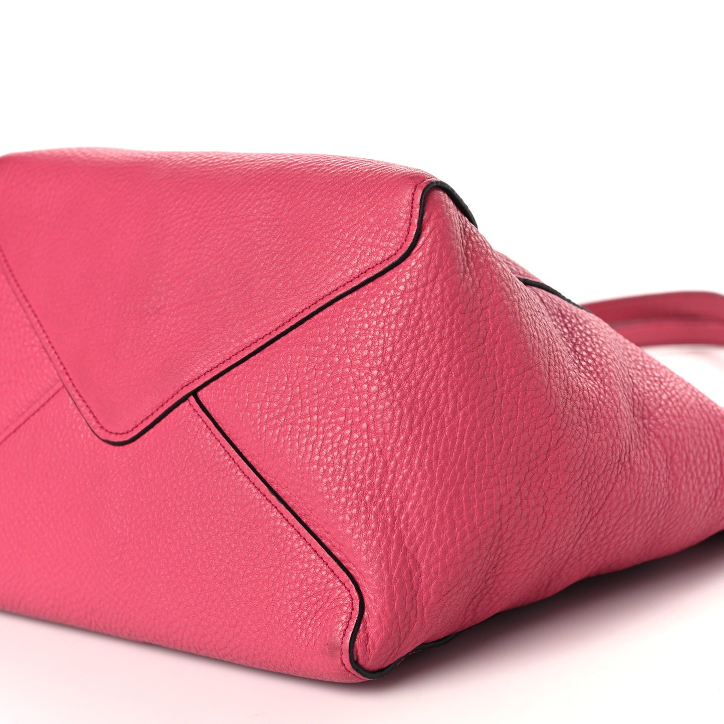 Vitello Daino Canapa Tote Rosa