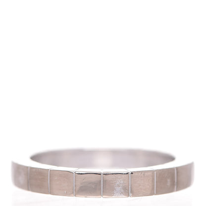 Cartier 18K White Gold Lanieres Ring 52 6 3 of 7