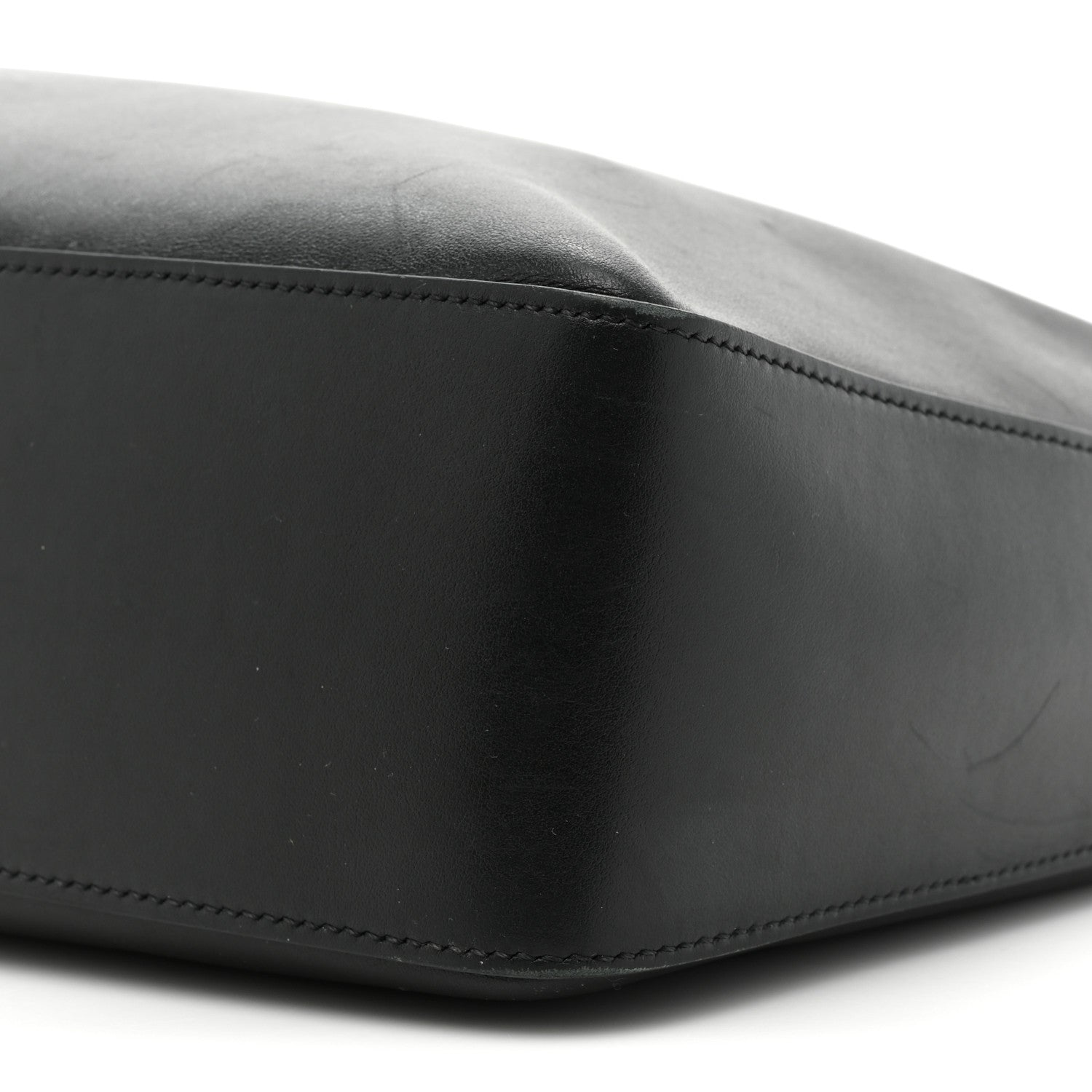 Givenchy Smooth Calfskin Small Moon Cut Out Shoulder Bag Black 7 of 16