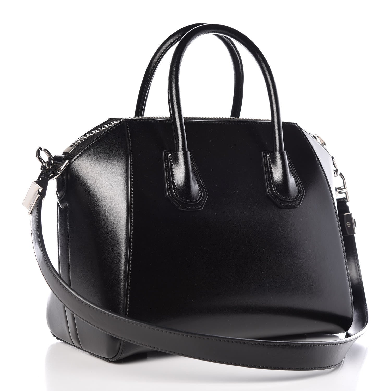Givenchy Shiny Lord Calfskin Small Antigona Black 4 of 11