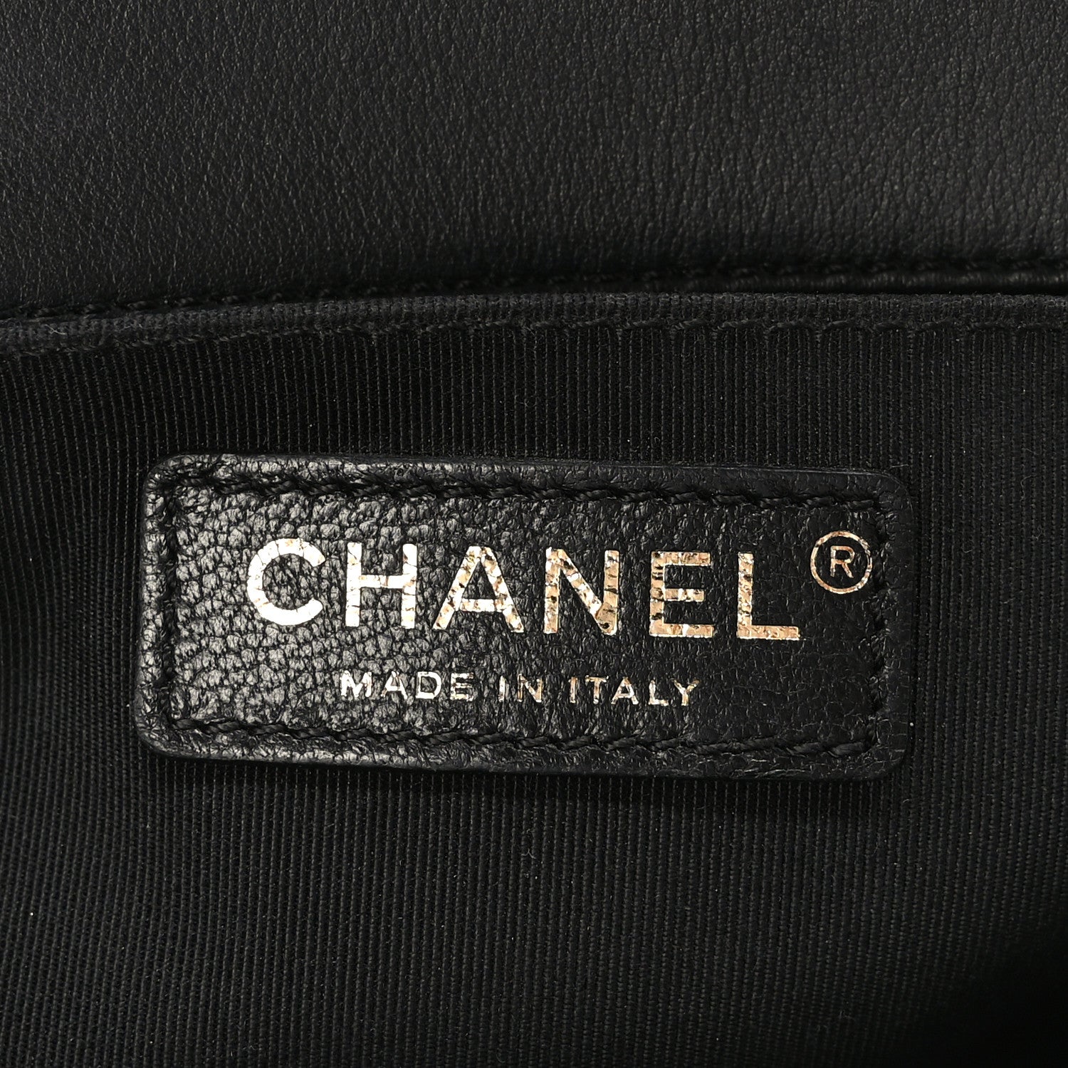 Chanel Calfskin Quilted Medium Boy Flap Black 7 of 9