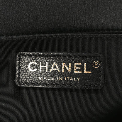 Chanel Calfskin Quilted Medium Boy Flap Black 7 of 9