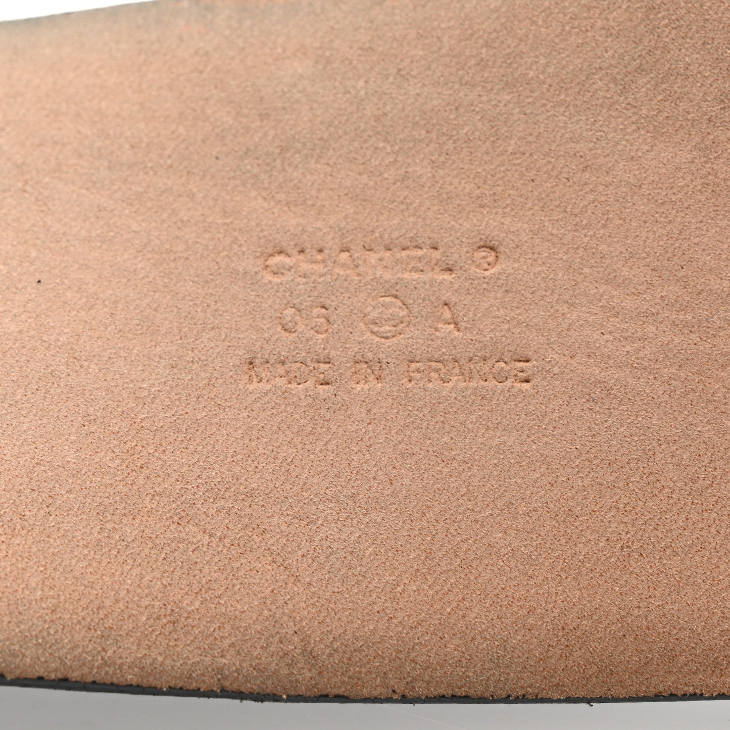 Calfskin CC Belt 90 36 Black