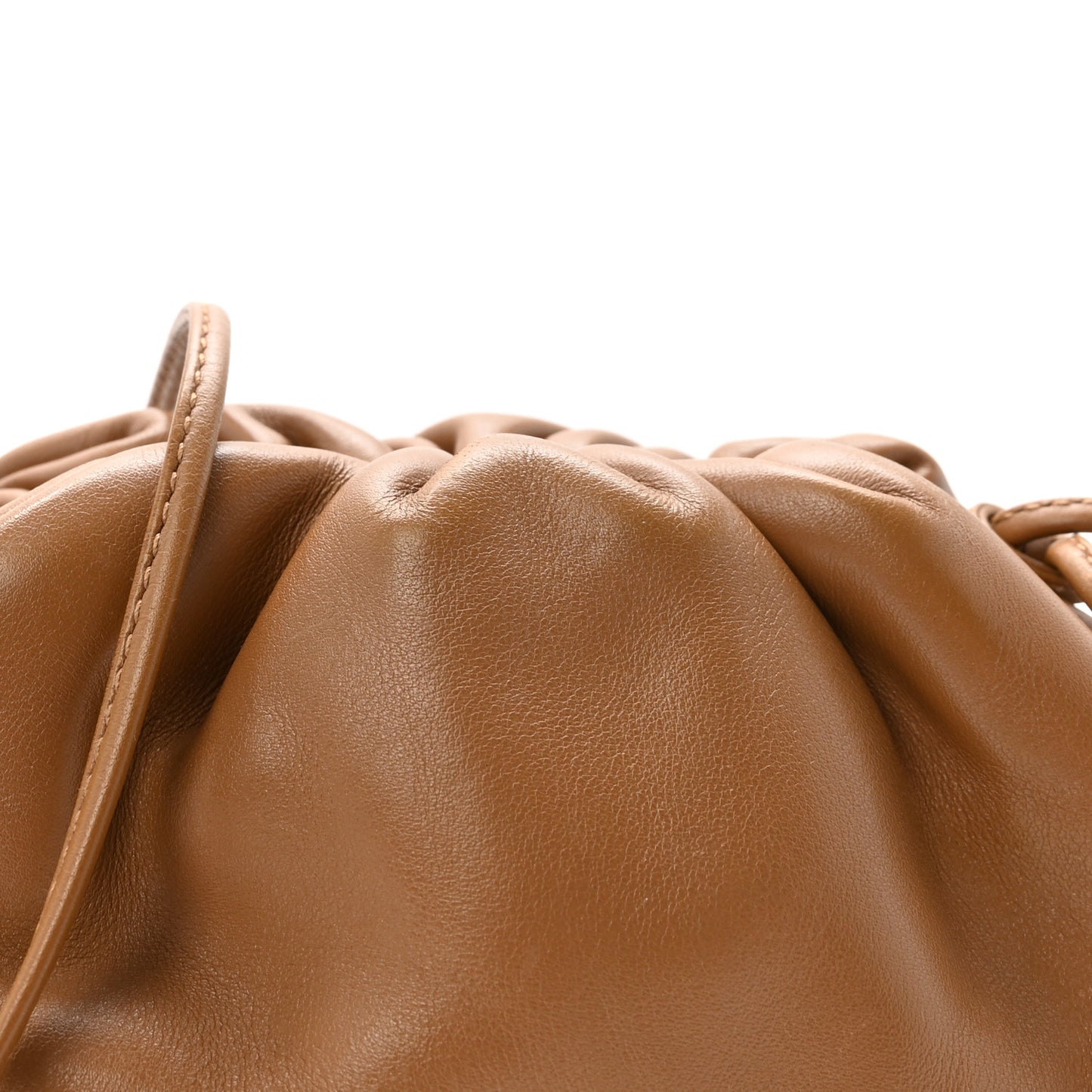 Butter Calfskin The Mini Pouch Camel