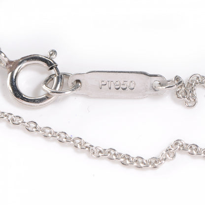 Tiffany Platinum Diamond Bezel Set Cross Pendant Necklace 6 of 6
