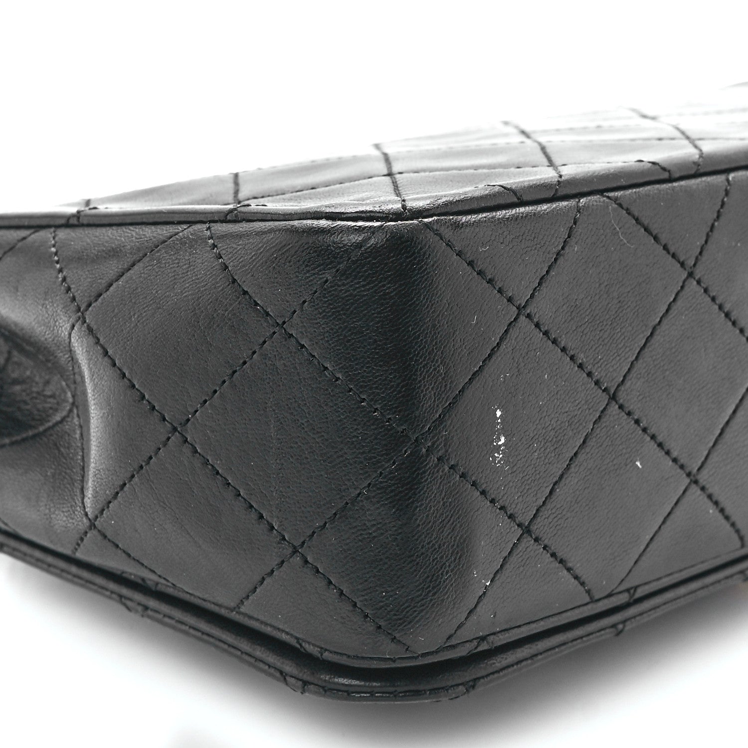 Chanel Lambskin Quilted Small Single Flap Bag Black 11 of 12