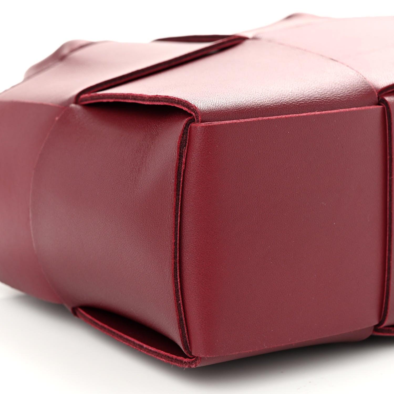 Bottega Veneta Nappa Maxi Intreccio Mini Arco Tote Barolo 9 of 10
