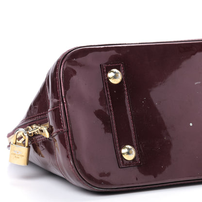 Louis Vuitton Vernis Alma PM Rouge Fauviste 5 of 10