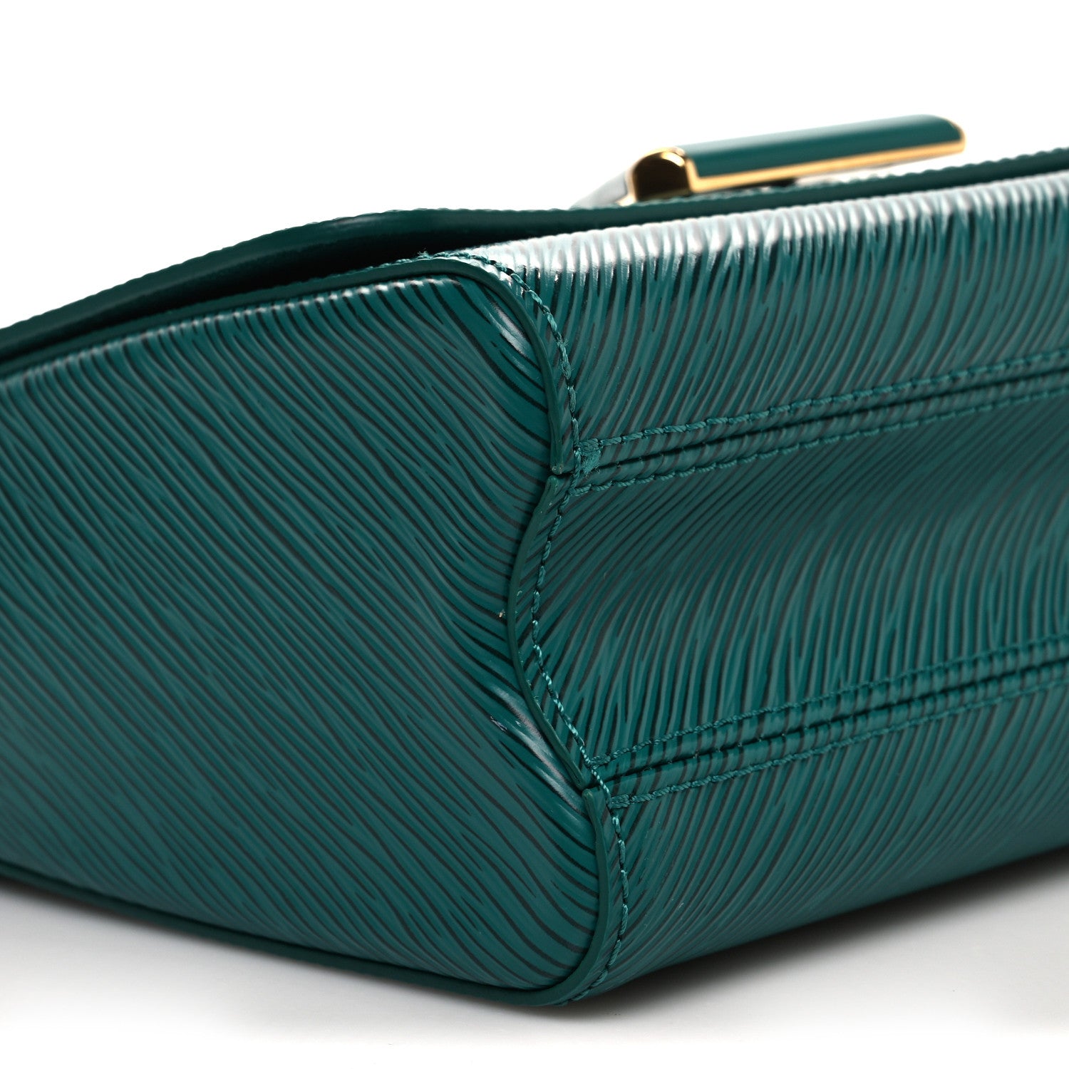 Louis Vuitton Epi Twist Shoulder Bag MM Emeraude 8 of 11