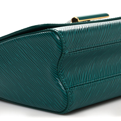 Louis Vuitton Epi Twist Shoulder Bag MM Emeraude 8 of 11