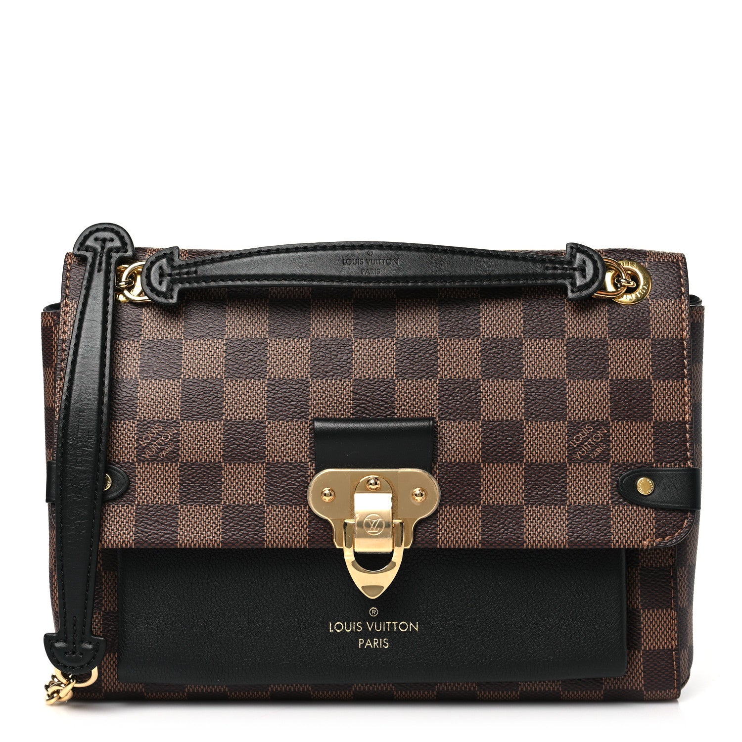 Louis Vuitton Damier Ebene Vavin PM Black 1 of 10