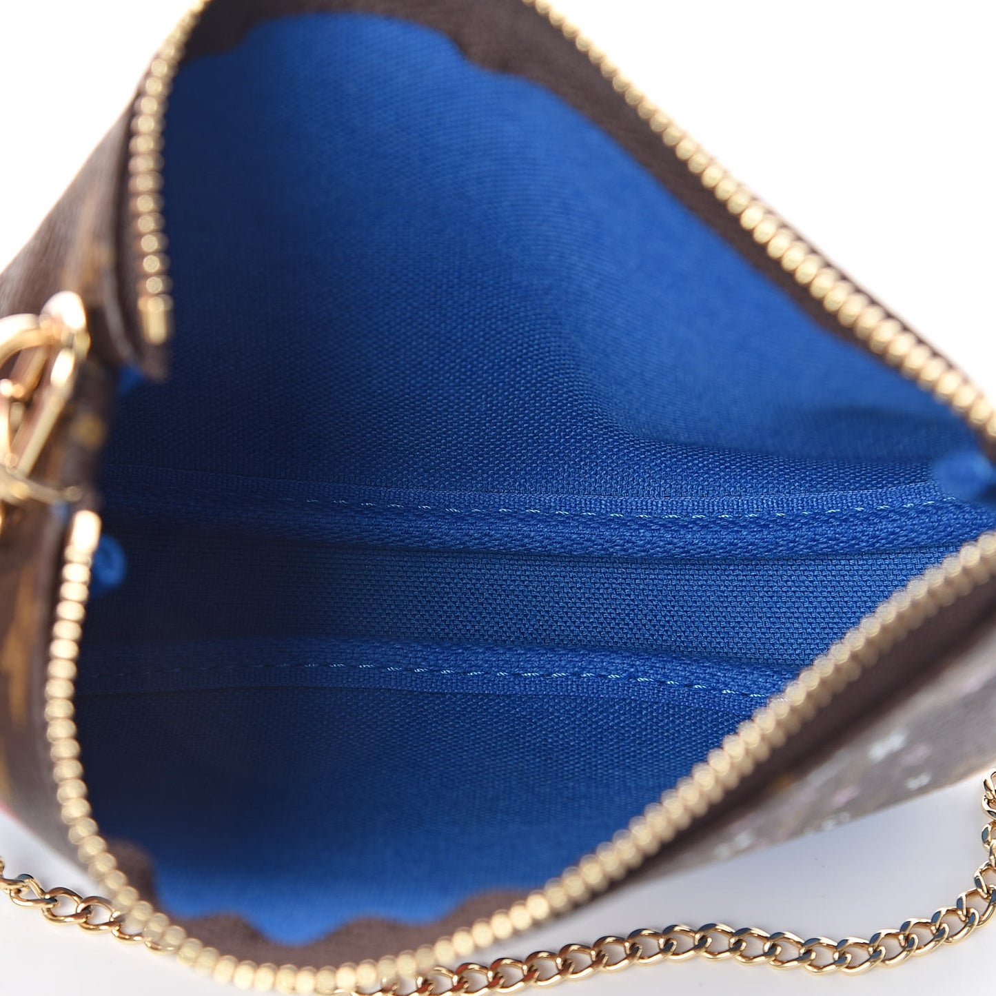 Monogram 2019 Christmas Animation Mini Venice Pochette Accessories Blue