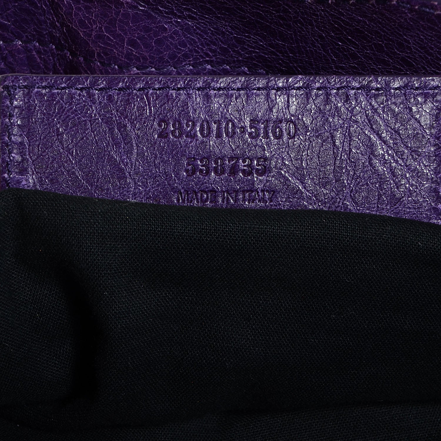 Balenciaga Agneau Giant 12 Gold Hardware Velo Dark Violet 8 of 10