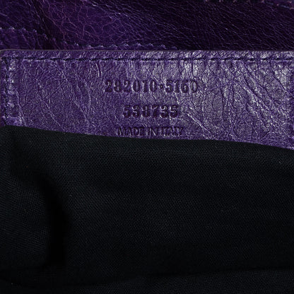 Balenciaga Agneau Giant 12 Gold Hardware Velo Dark Violet 8 of 10