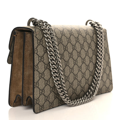Gucci GG Supreme Monogram Small Dionysus Shoulder Bag Taupe 3 of 11