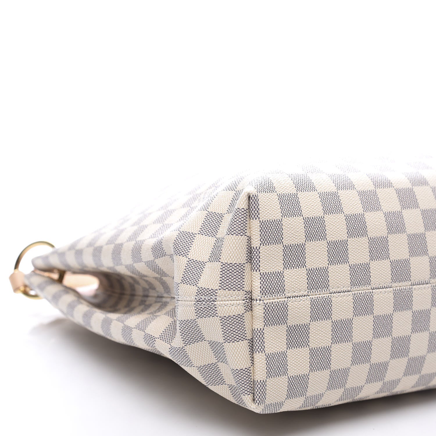 Louis Vuitton Damier Azur Graceful MM Rose Ballerine 8 of 10