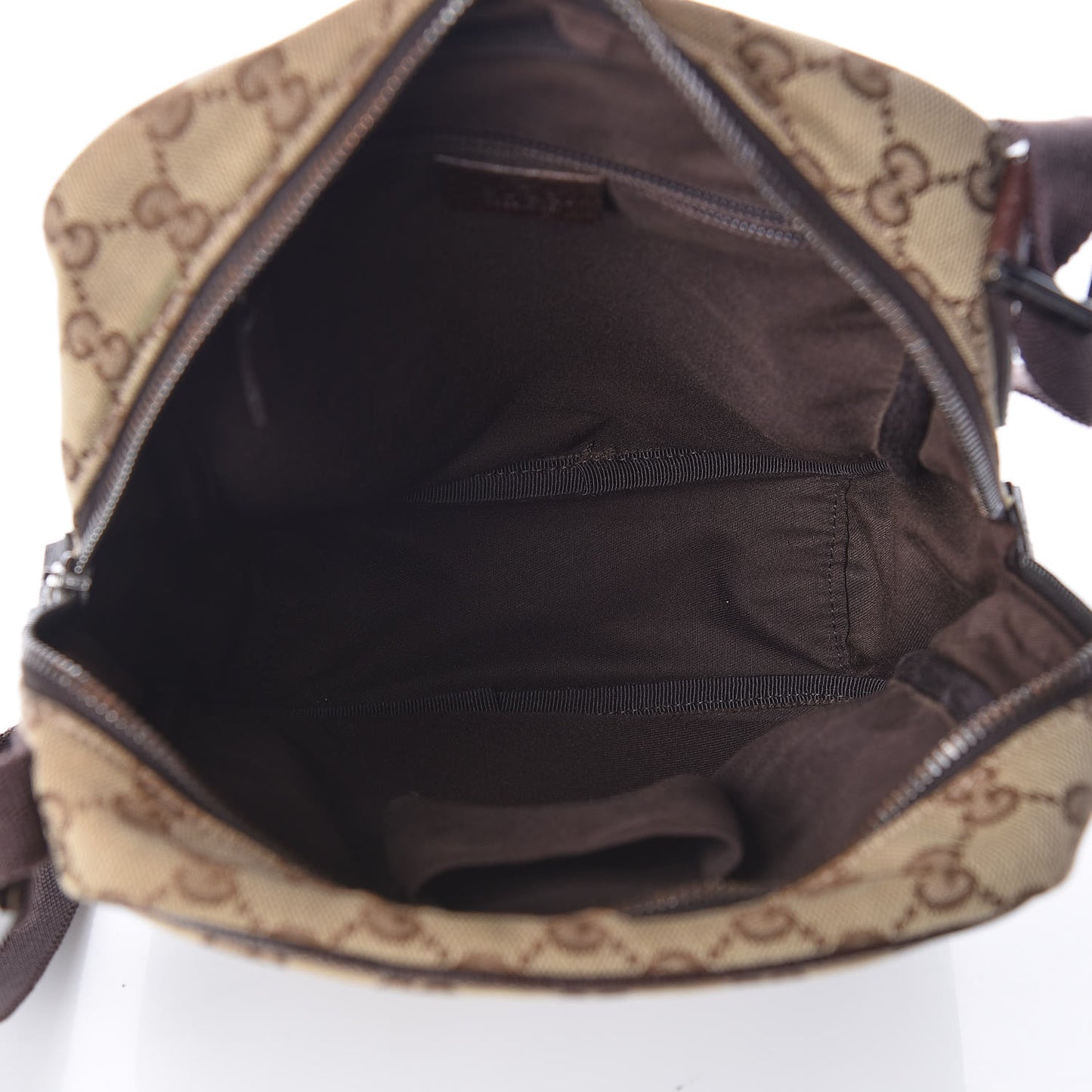 Monogram Messenger Bag Brown