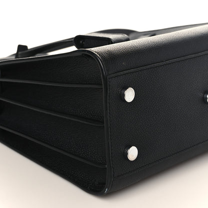 Saint Laurent Grained Calfskin Baby Sac De Jour Black 7 of 10