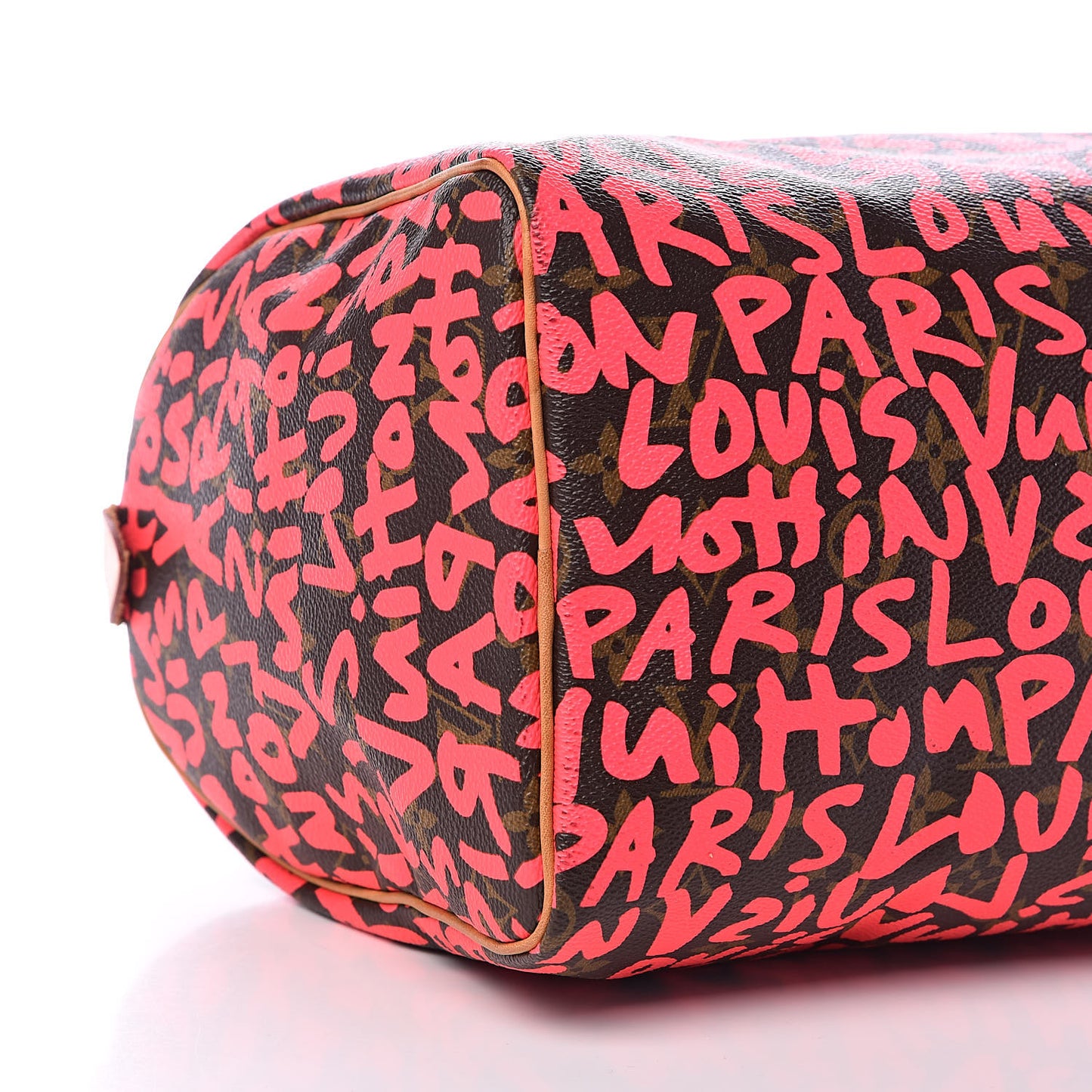 Monogram Graffiti Speedy 30 Fuchsia