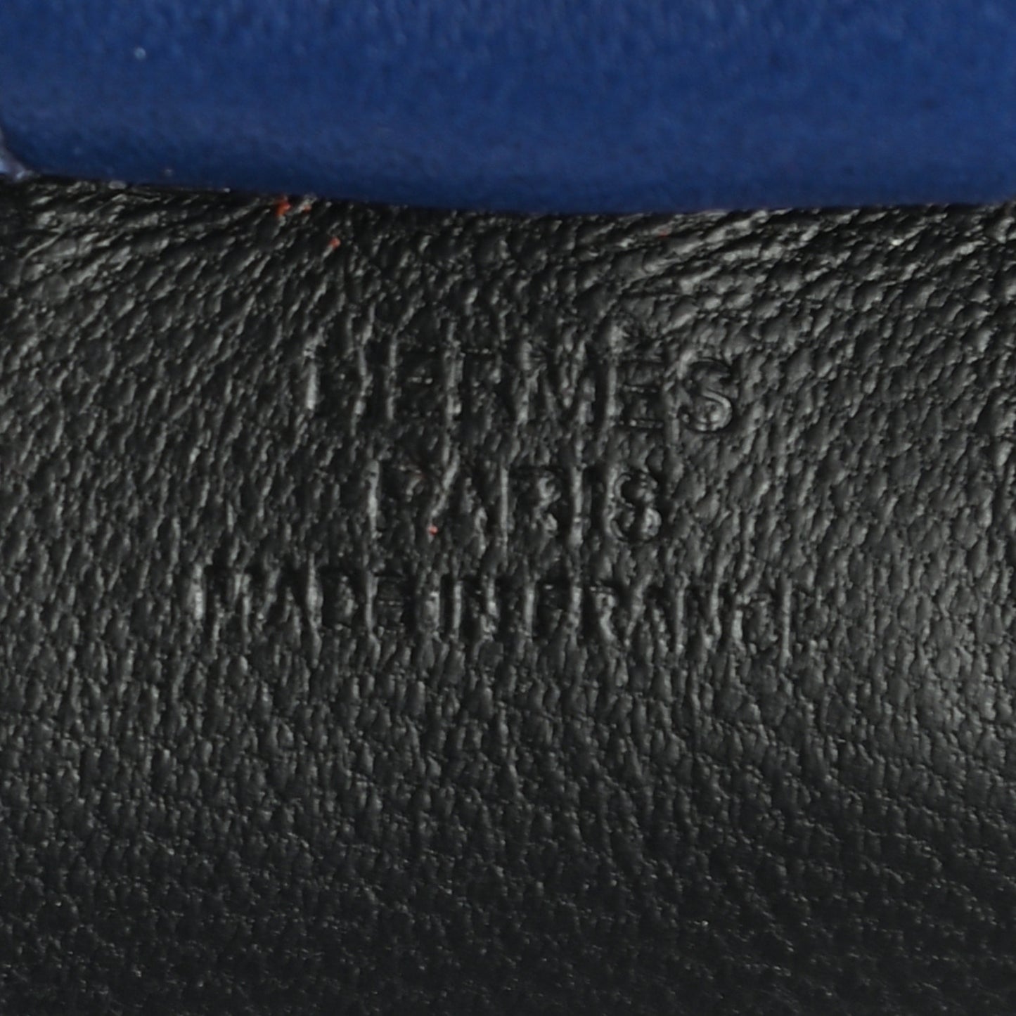 Milo Lambskin Grigri Rodeo Horse Bag Charm MM Black Bleu Saphir Gold