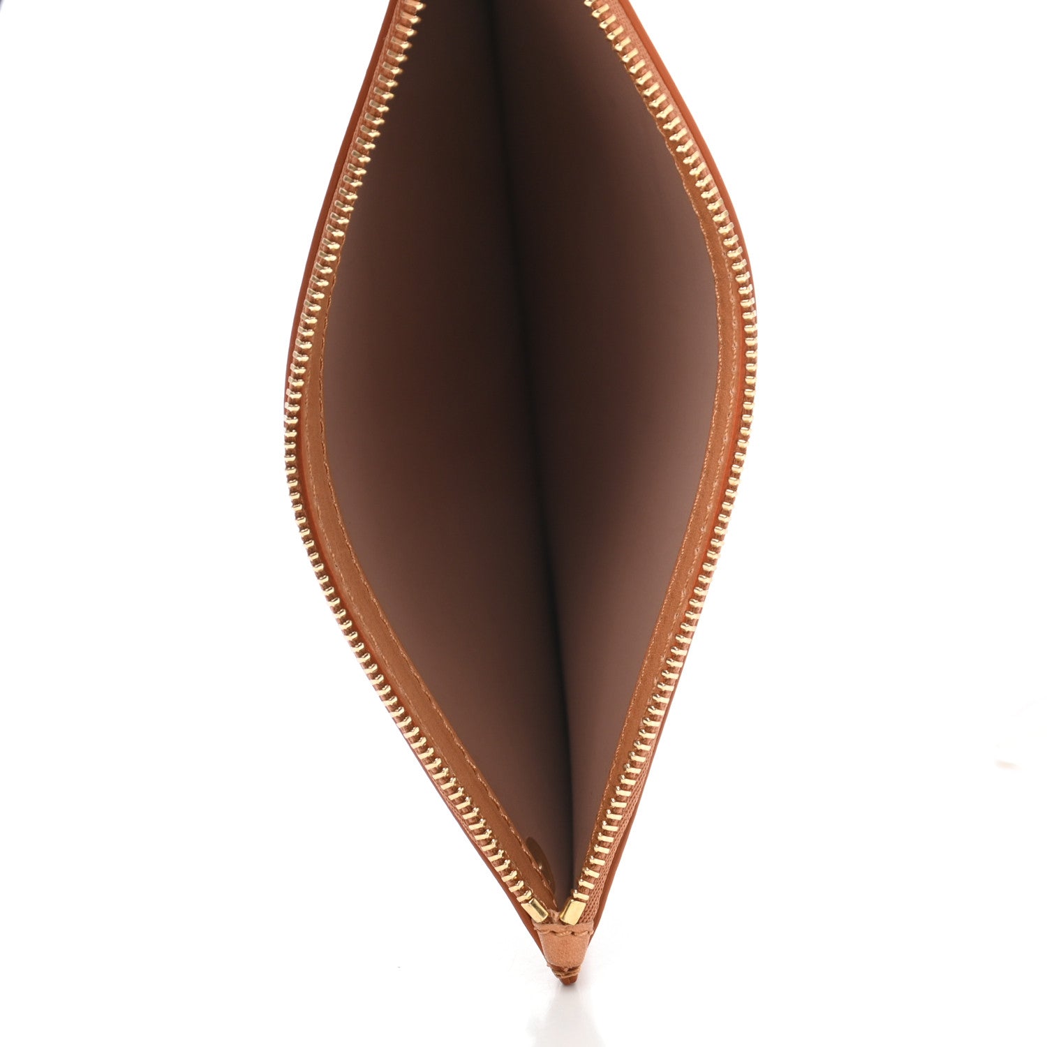 Mansur Gavriel Vegetable Tanned Calfskin Bucket Bag Pouch Cammello 5 of 6