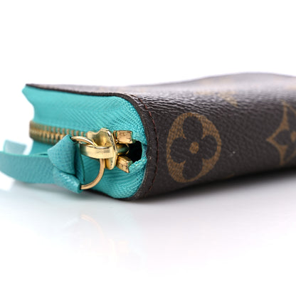 Louis Vuitton Monogram Zippy Multicartes Turquoise 7 of 8
