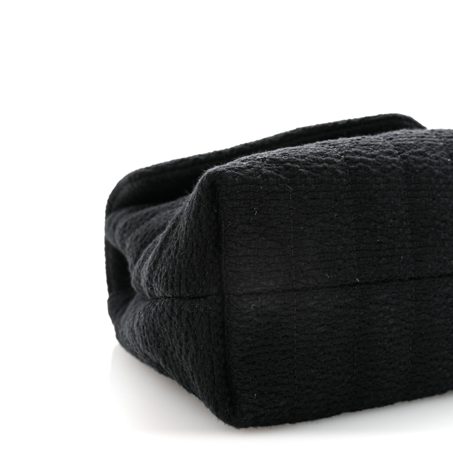 Saint Laurent Canvas Y Quilted Monogram Small Loulou Chain Satchel Black 8 of 9